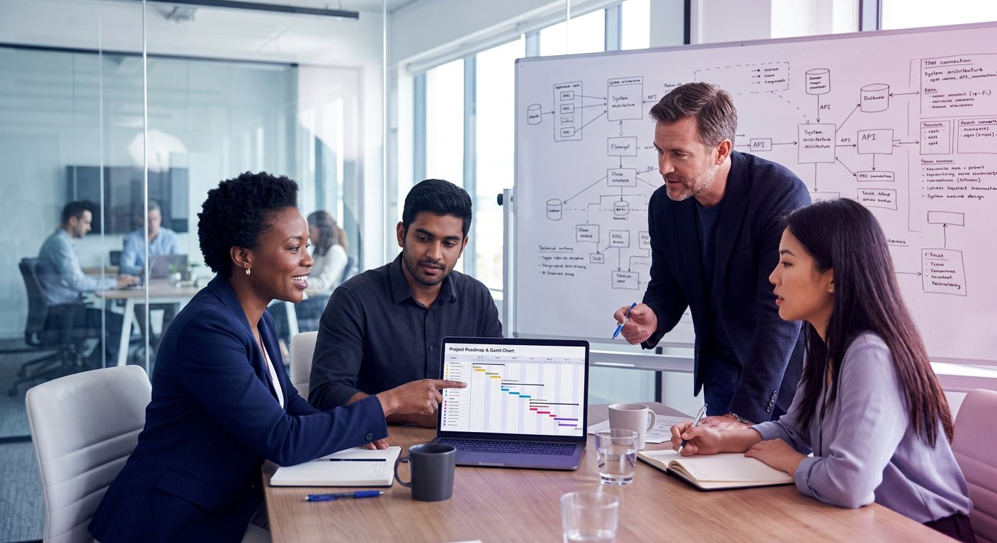 Solution Implementation & Consulting — replace with your own image